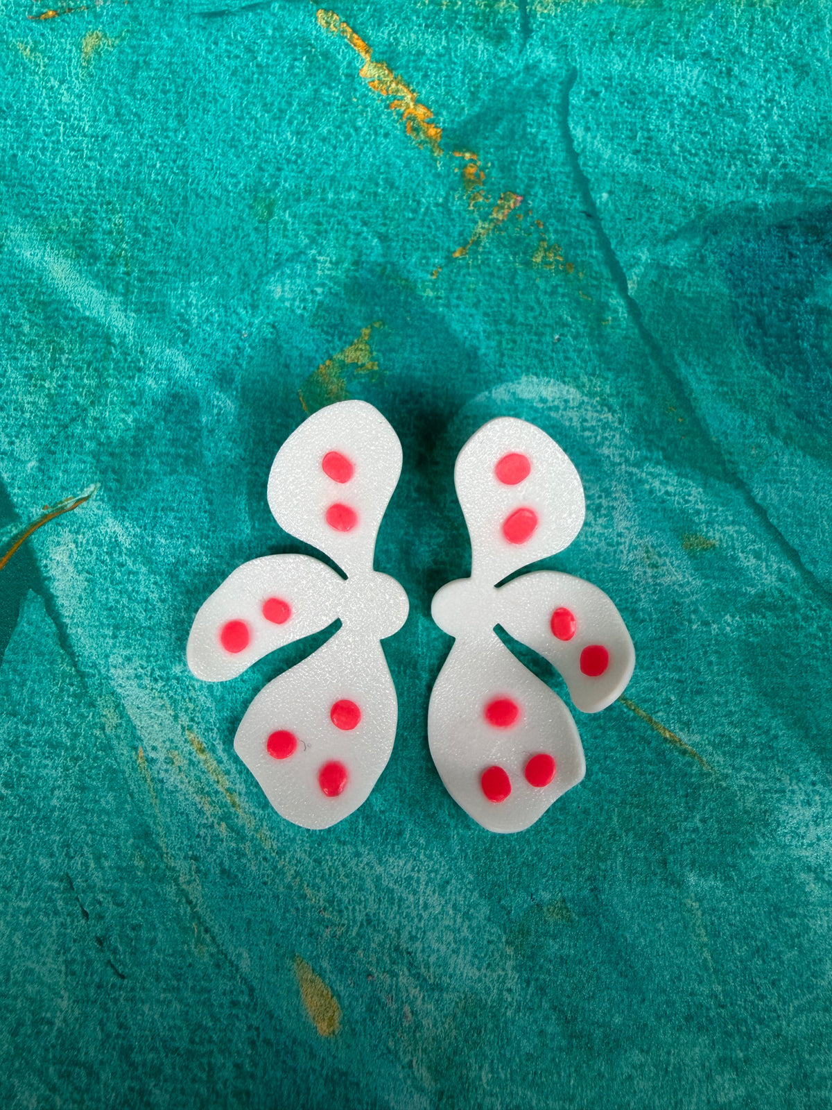 Aros Lupita blancos