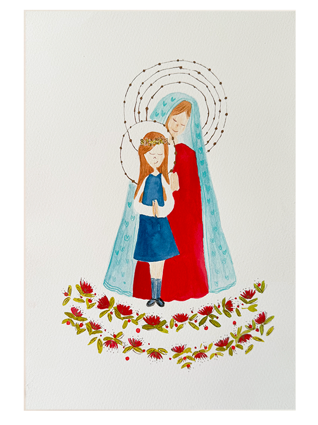 Virgen Maida, Primera Comunión