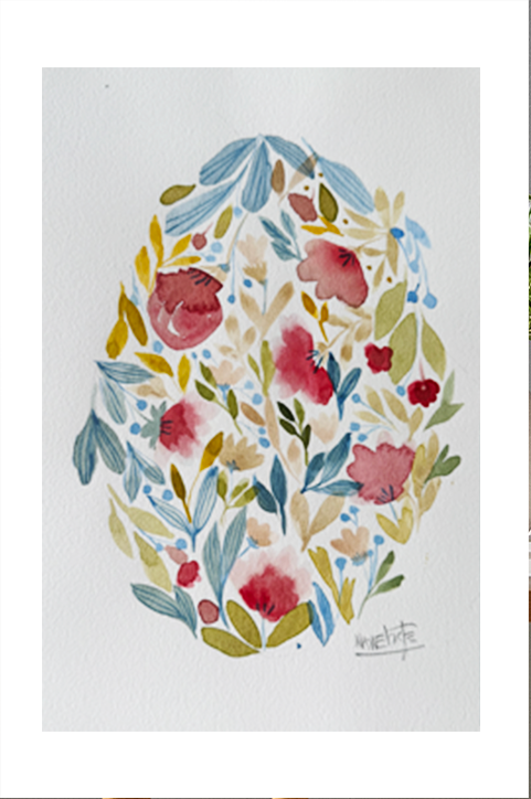 Acuarela floral