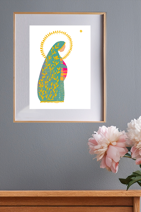Virgen embarazada